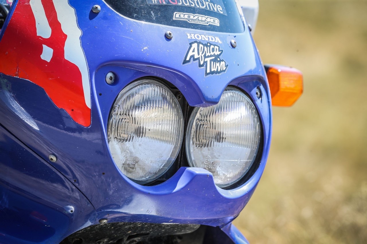 Belle davvero: Honda Africa Twin RD07